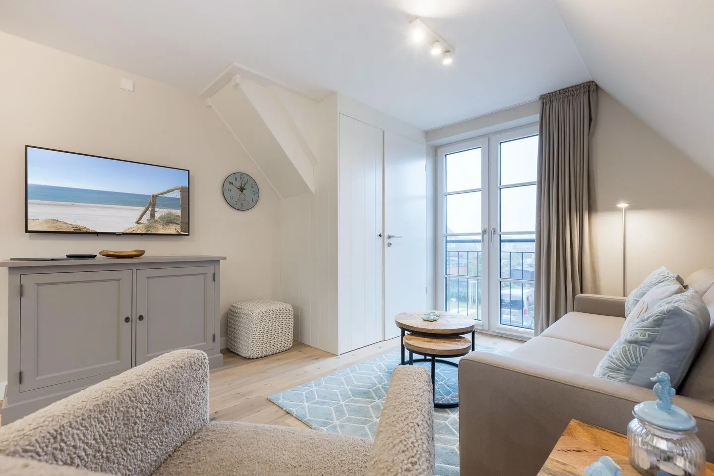 Strandgut Wohnung 9 Wenningstedt - Wohnzimmer