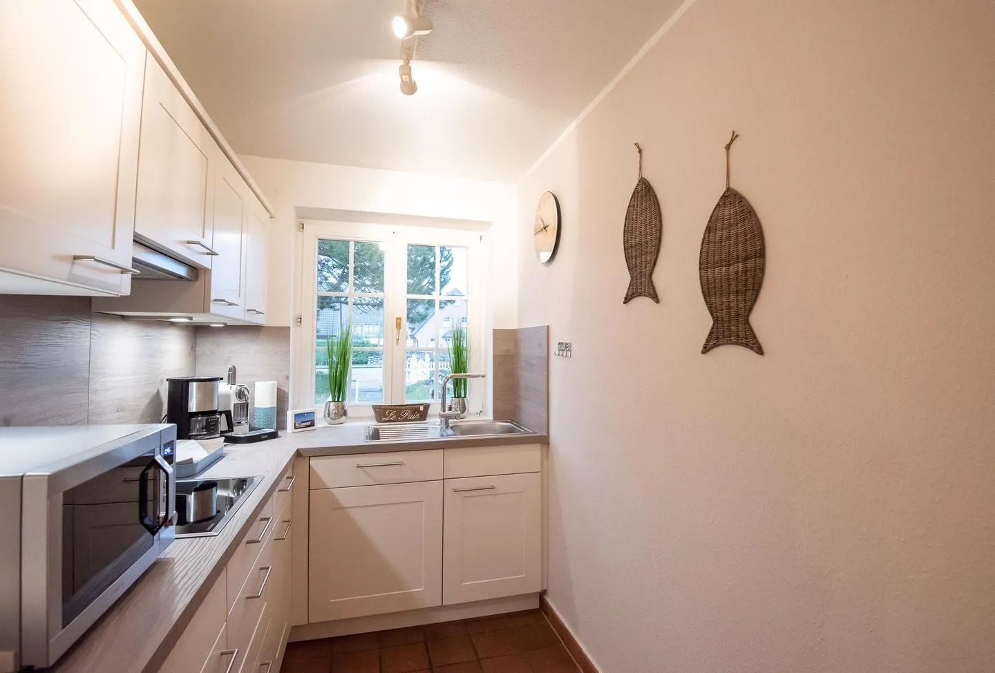 SylterPferdchen, Landhaus Köövenhüs Wenningstedt - Küche / Küchenzeile