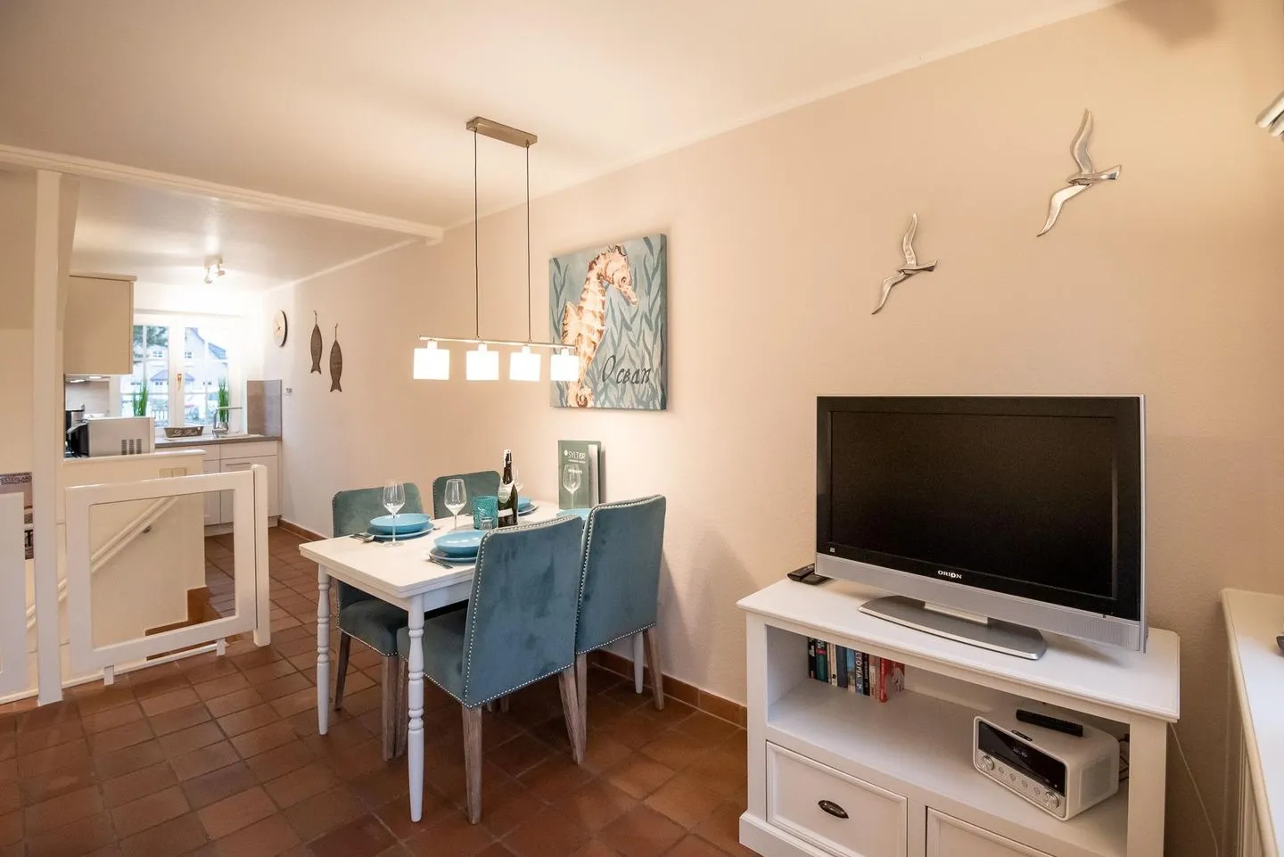 SylterPferdchen, Landhaus Köövenhüs Wenningstedt - Wohnzimmer