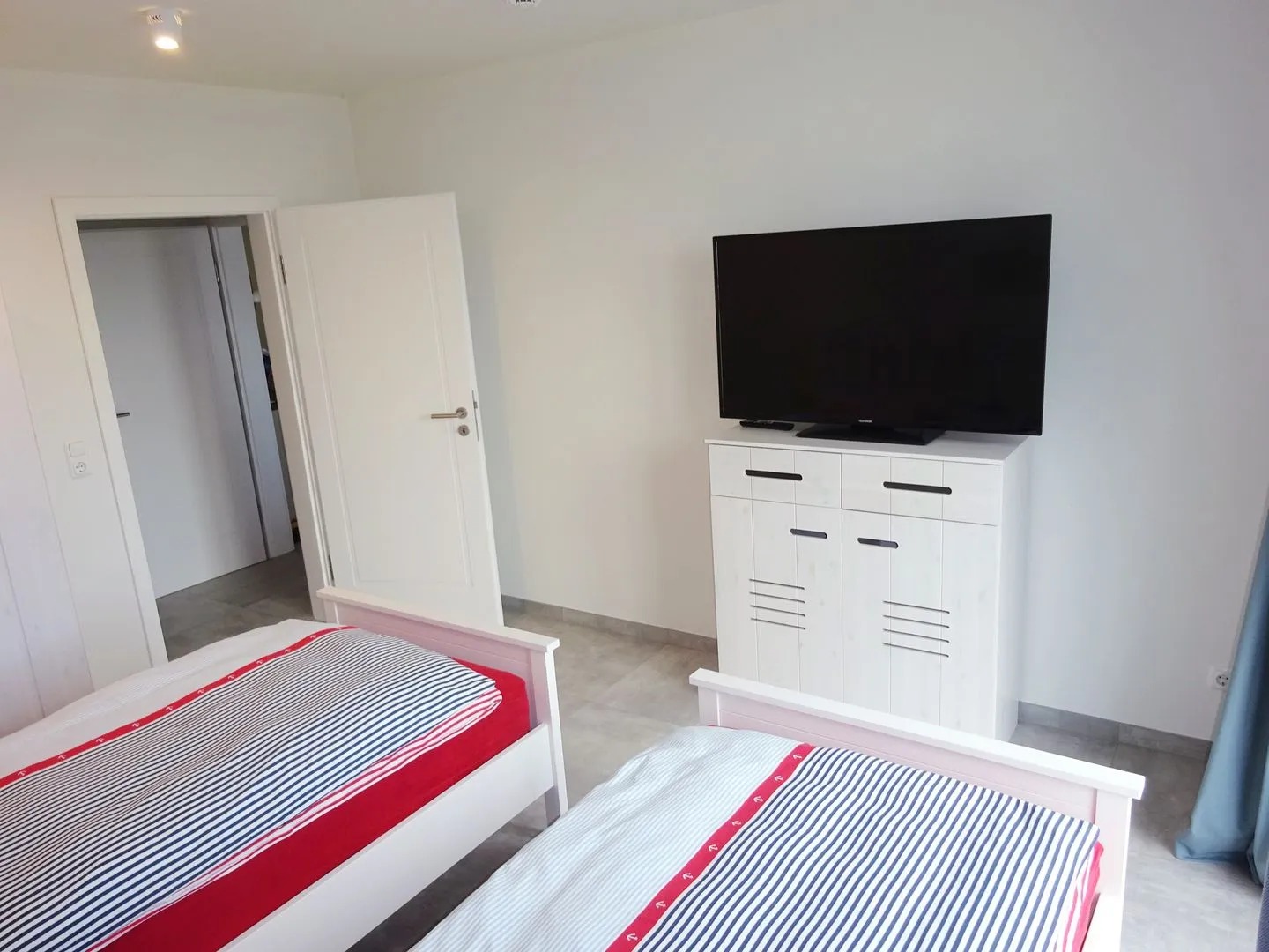 Haus *Weiße Düne* Ferienwohnung Weiße Düne 4 Wittdün auf Amrum - Schlafzimmer 2 in der Ferienwohnung Weiße Düne 4 in Wittdün auf Amrum