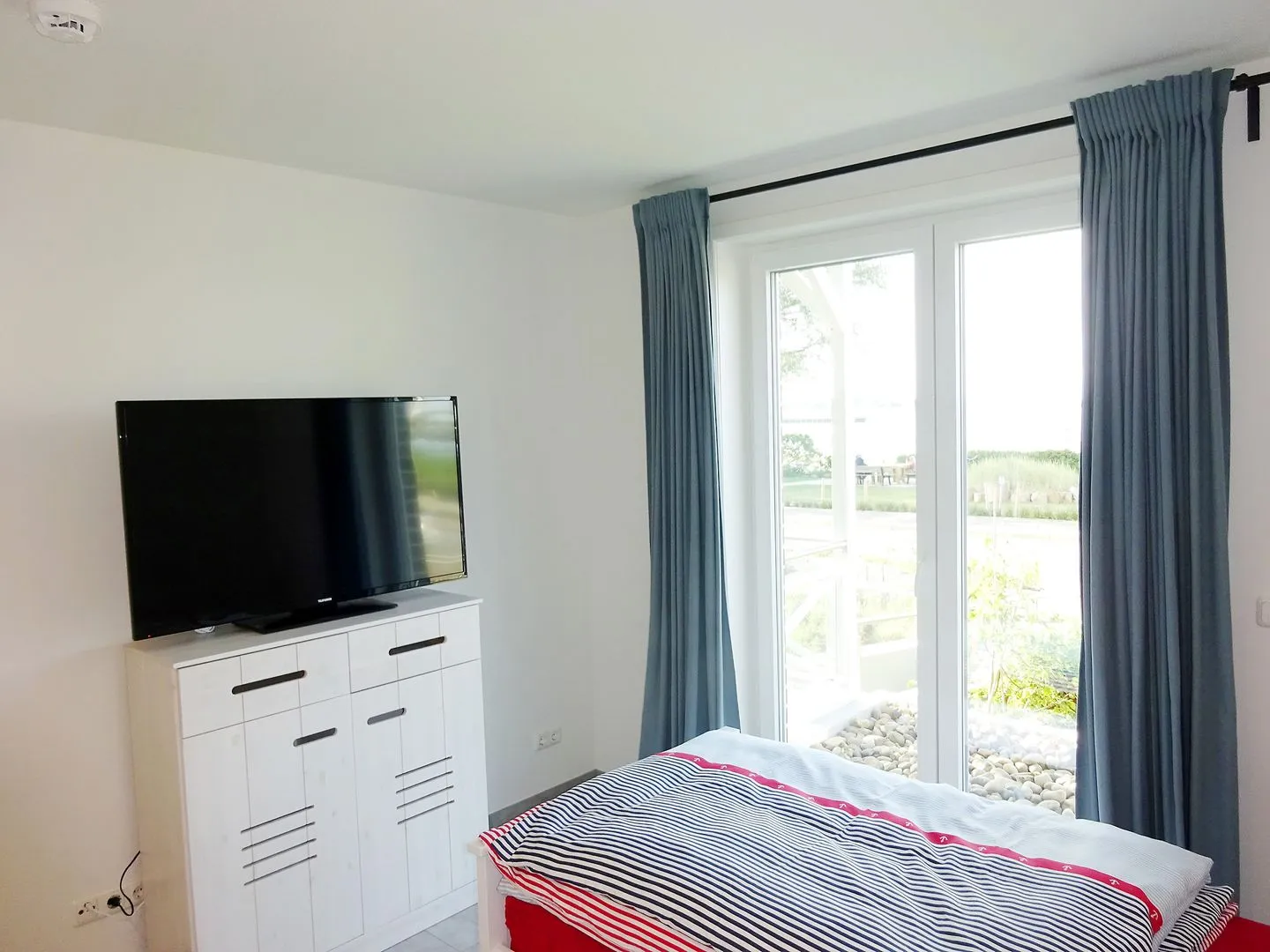 Haus *Weiße Düne* Ferienwohnung Weiße Düne 4 Wittdün auf Amrum - Schlafzimmer 2 in der Ferienwohnung Weiße Düne 4 in Wittdün auf Amrum