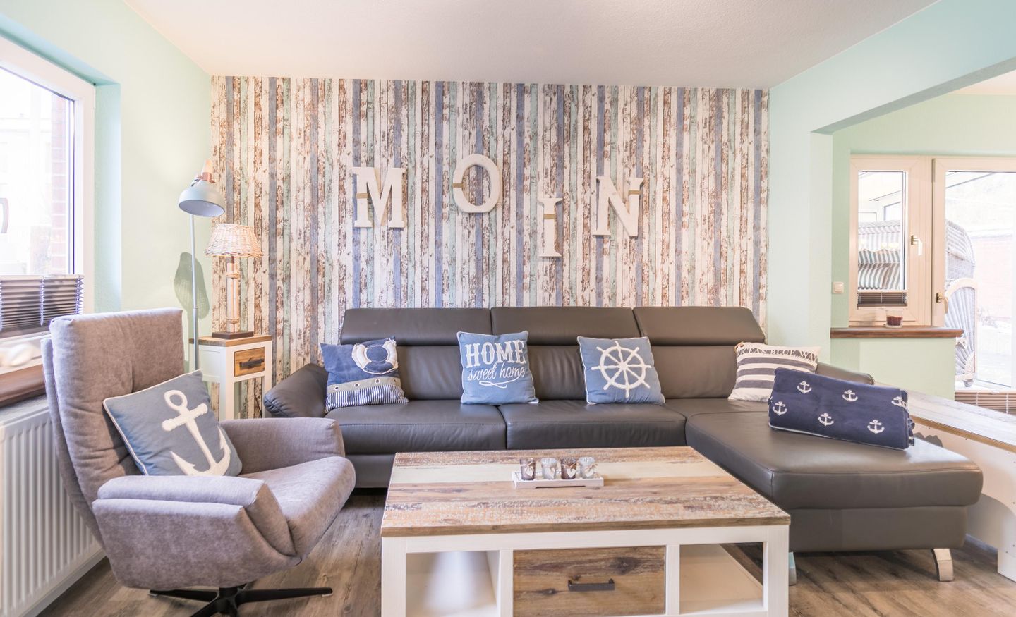 Ferienhaus Nino Wohnzimmer