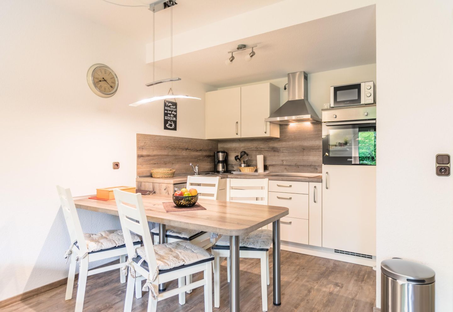 Ferienwohnung Bamberger`s, Essbereich