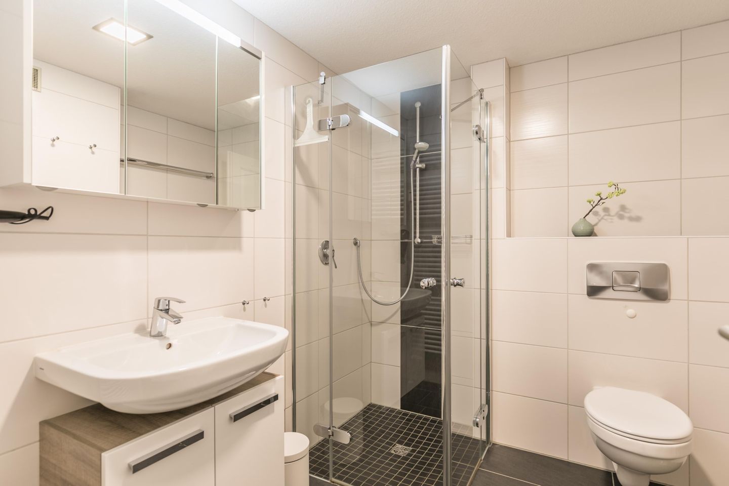 Ferienwohnung Bamberger`s, Duschbad