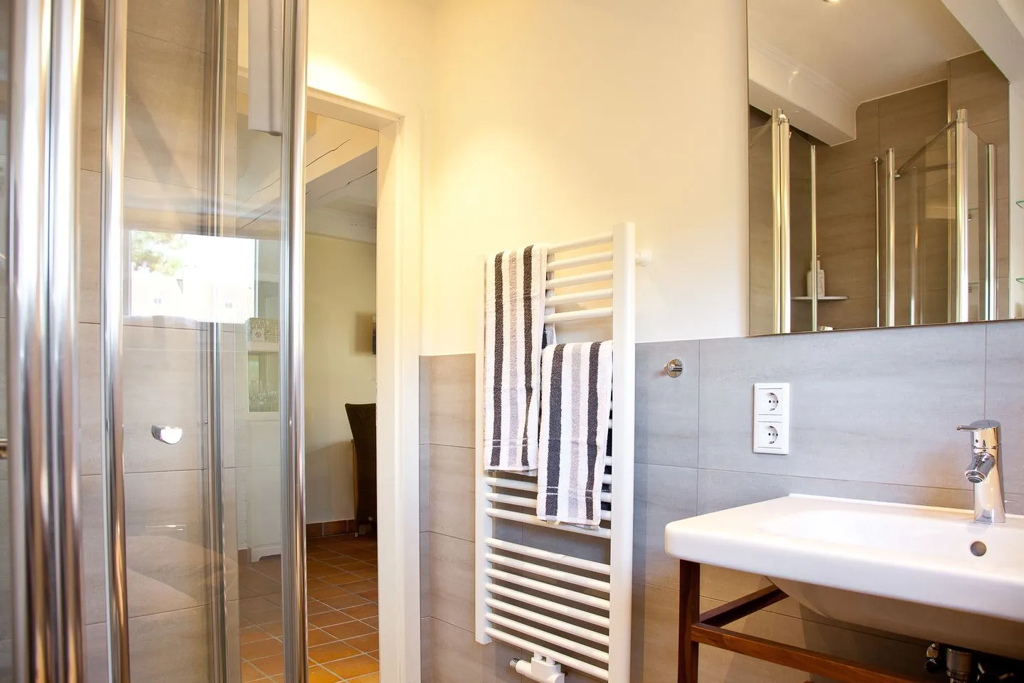 Haus Sylt für Vier, App. 8 Wenningstedt - Badezimmer