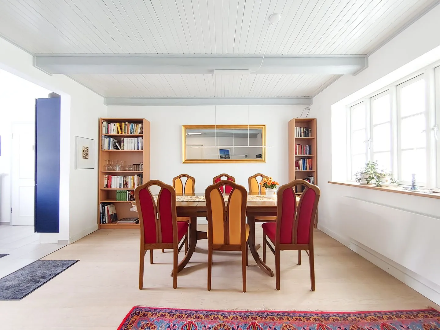 Erika's Hüs Ferienwohnung „Blä Waanang" Nebel auf Amrum - Wohnzimmer