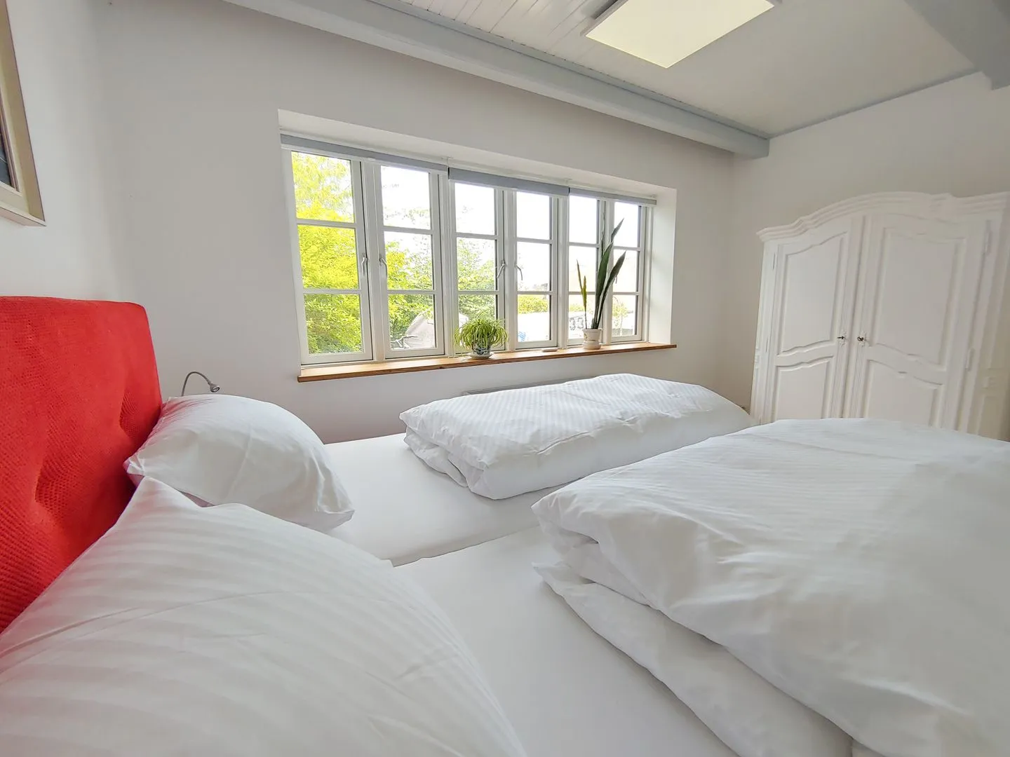 Erika's Hüs Ferienwohnung „Blä Waanang" Nebel auf Amrum - Schlafzimmer