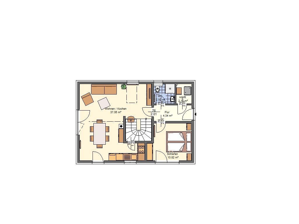 Casa Kornblume Timmendorf Strand - Ground plan
