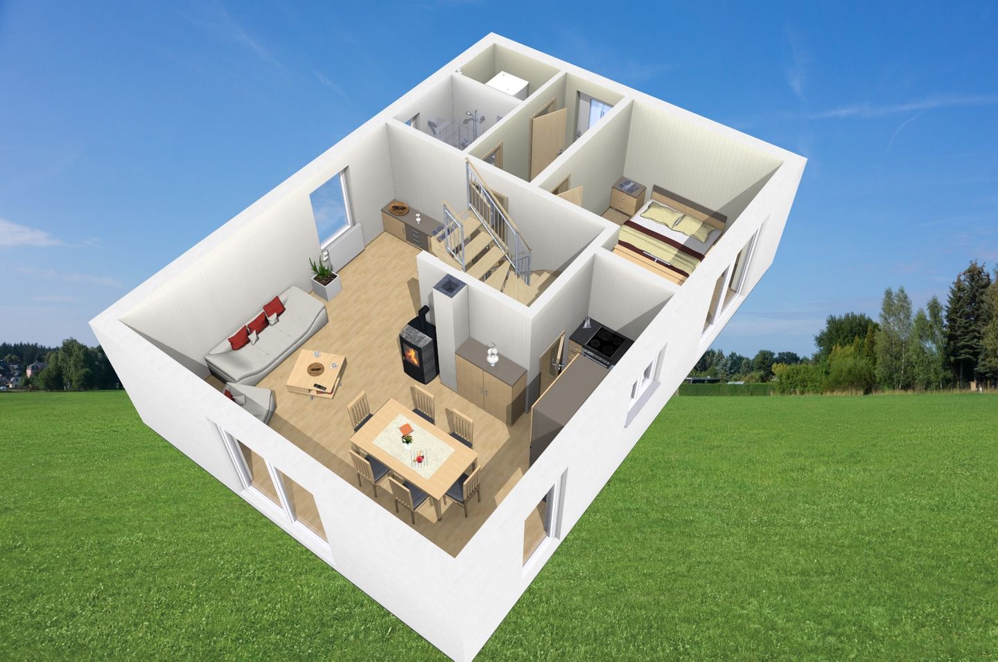Casa Kornblume Timmendorf Strand - Ground plan
