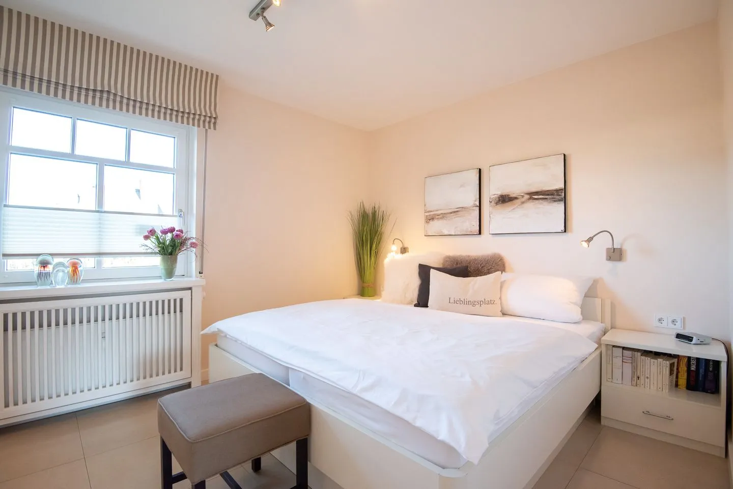 Hüs Strönhafer, App. 3 Wenningstedt - Schlafzimmer