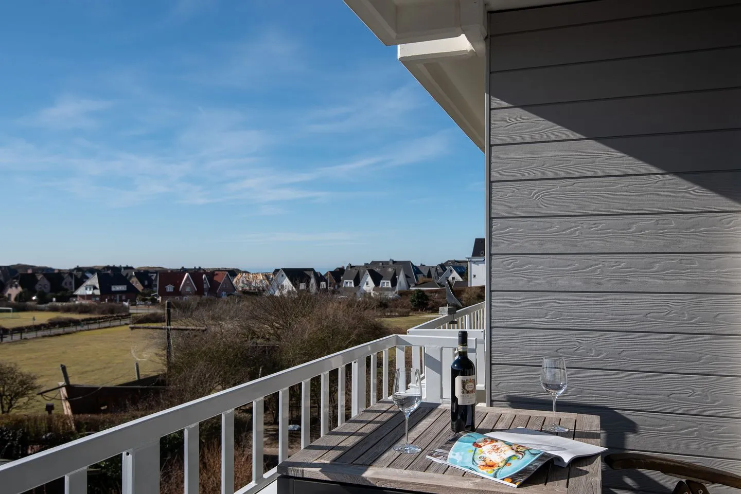 Appartement MEERzeit Wenningstedt - Balkon
