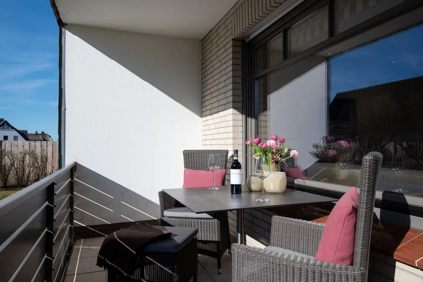 Hüs Strönhafer, App. 3 Wenningstedt - Balkon