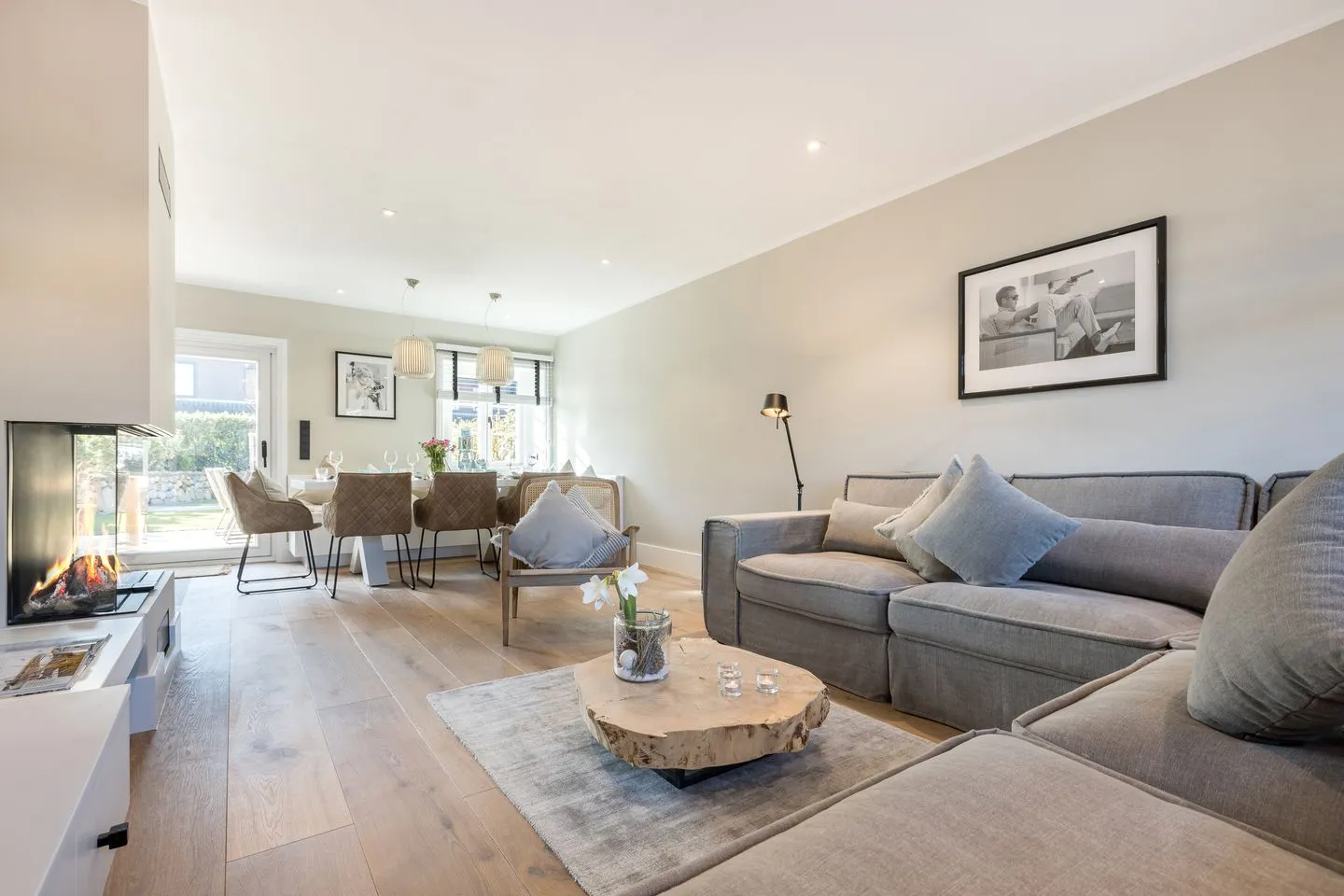 Middenhus am Risgap Wenningstedt - Wohnzimmer