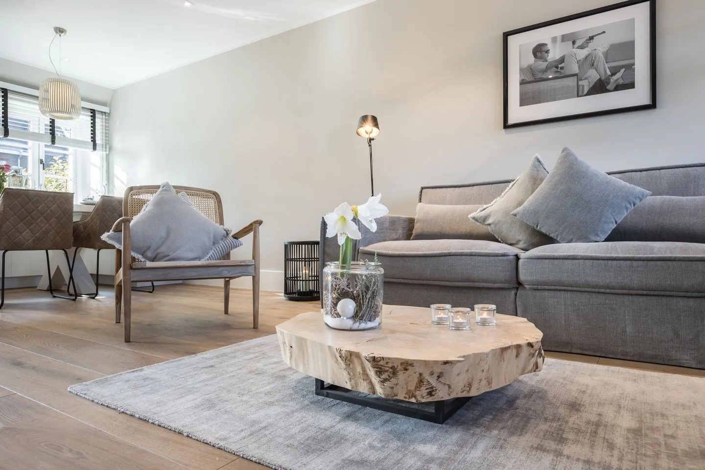 Middenhus am Risgap Wenningstedt - Wohnzimmer