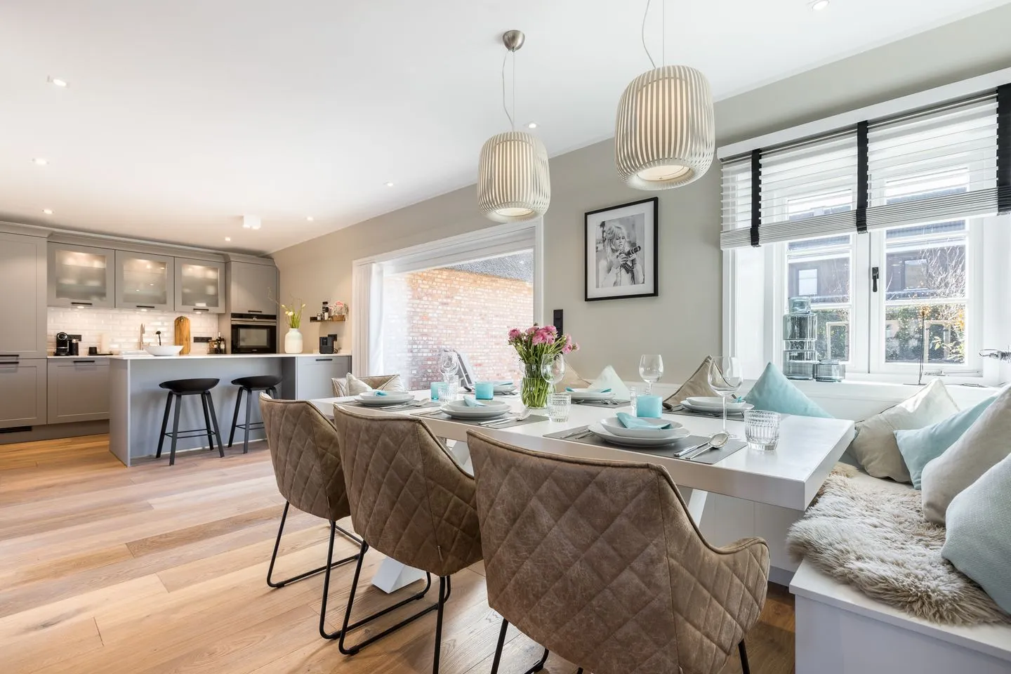 Middenhus am Risgap Wenningstedt - Wohnzimmer