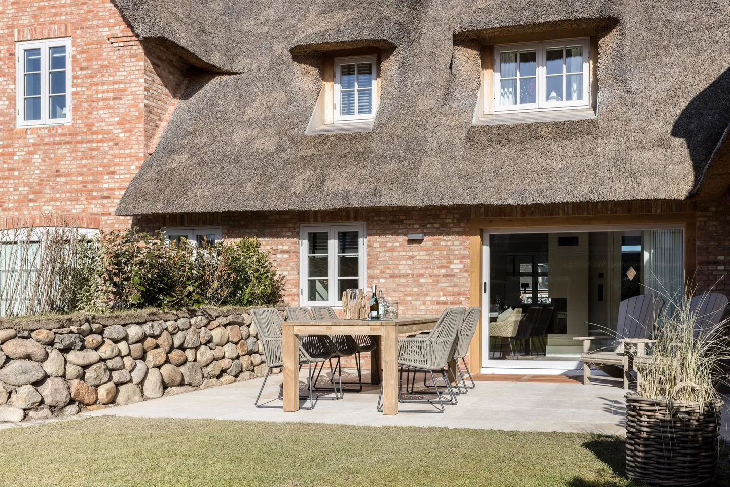 Middenhus am Risgap Wenningstedt - Terrasse