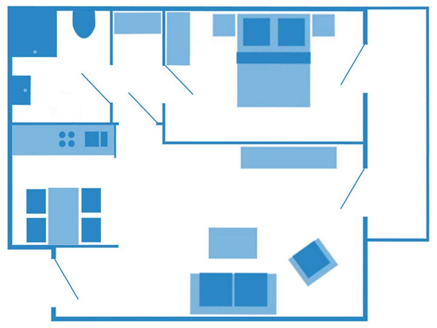  Haus Seeblick Wohnung 326 Ostseeheilbad Zingst - Grundriss