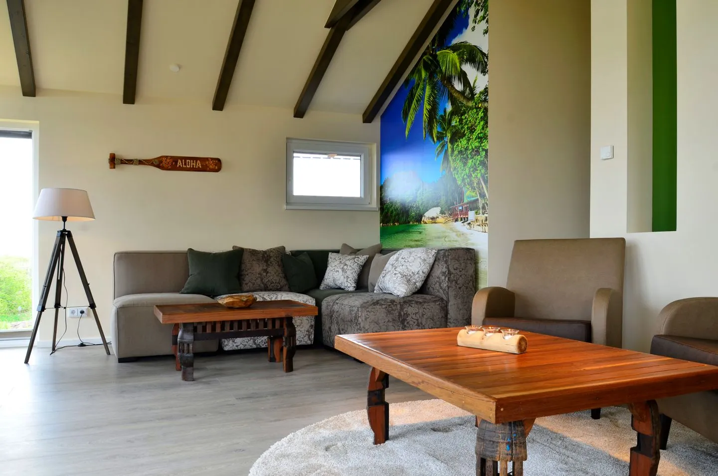 Typ A Ferienhaus - Honolulu Pelzerhaken - Wohnzimmer