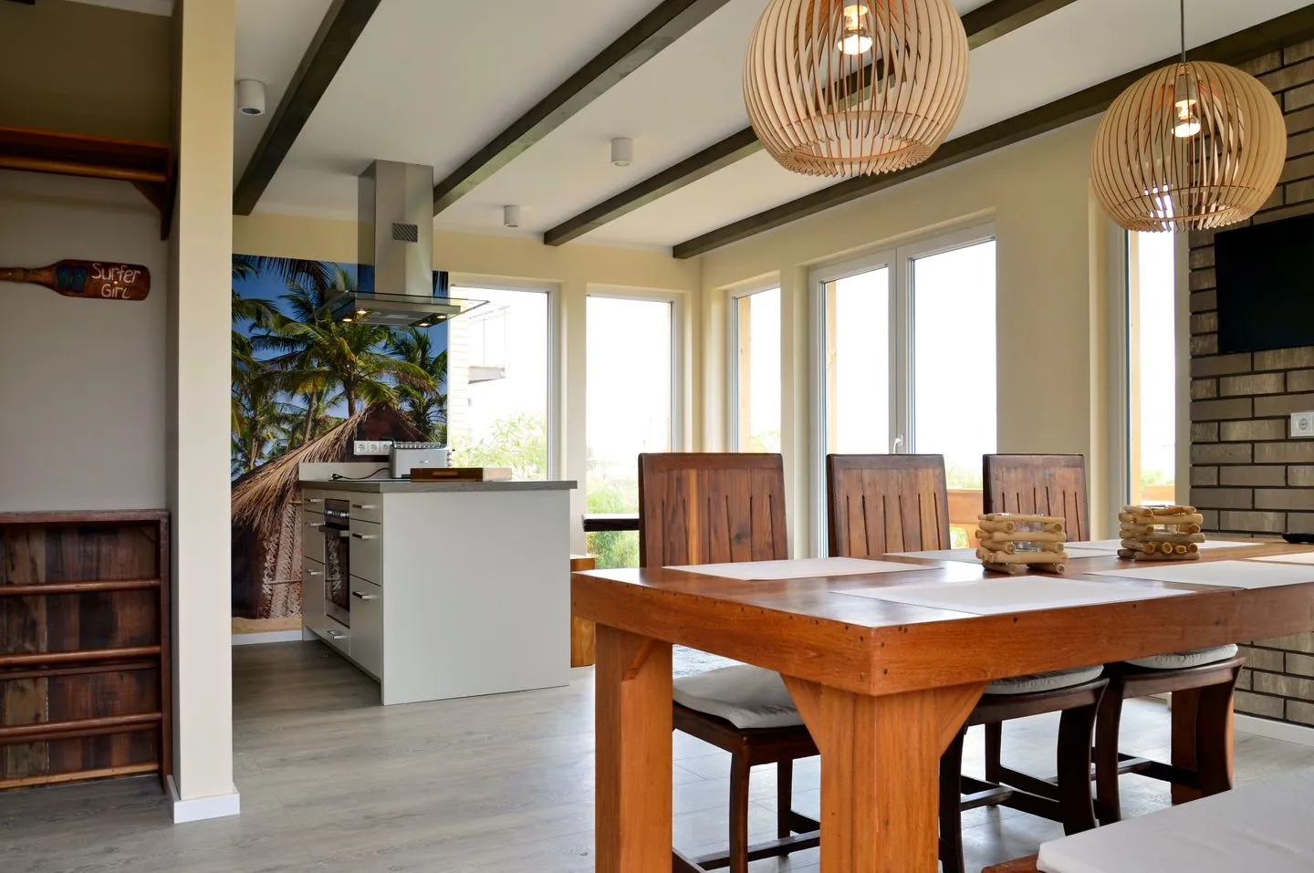 Typ A Ferienhaus - Lahaina Pelzerhaken - Küche / Küchenzeile
