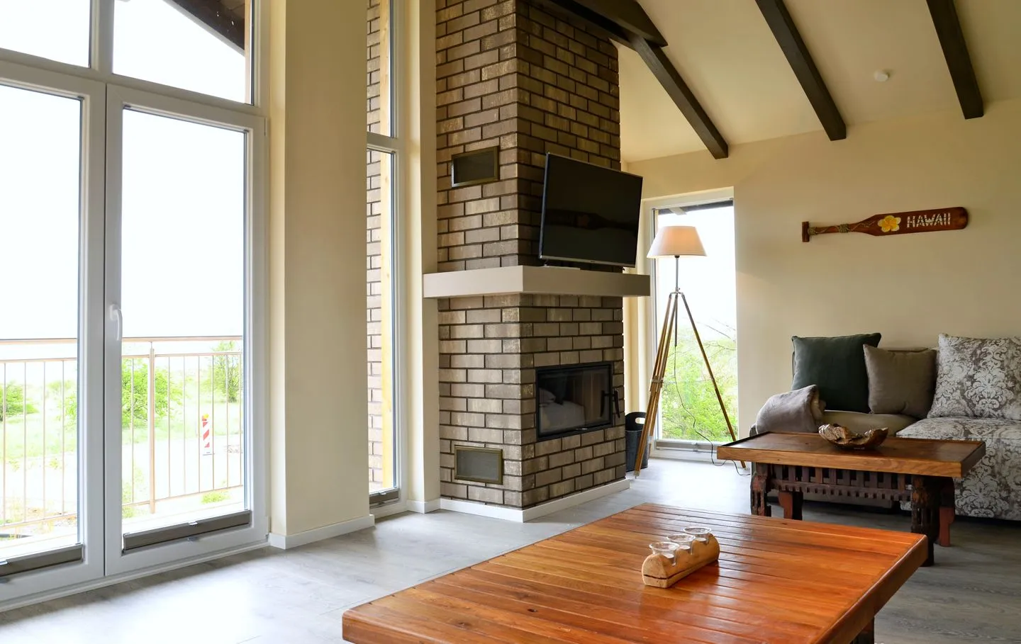 Typ A Ferienhaus - Lahaina Pelzerhaken - Wohnzimmer