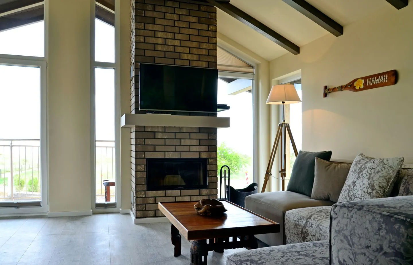 Typ A Ferienhaus - Lahaina Pelzerhaken - Kamin-/Ofen