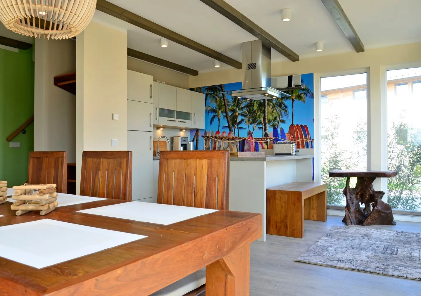 Typ A Ferienhaus - Kailua Pelzerhaken - Küche / Küchenzeile