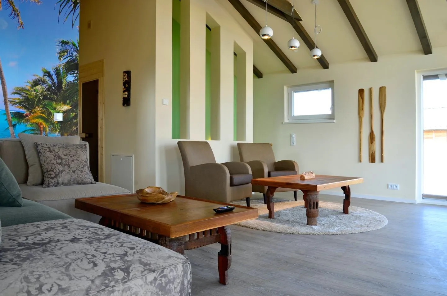 Typ A Ferienhaus - Kailua Pelzerhaken - Wohnzimmer