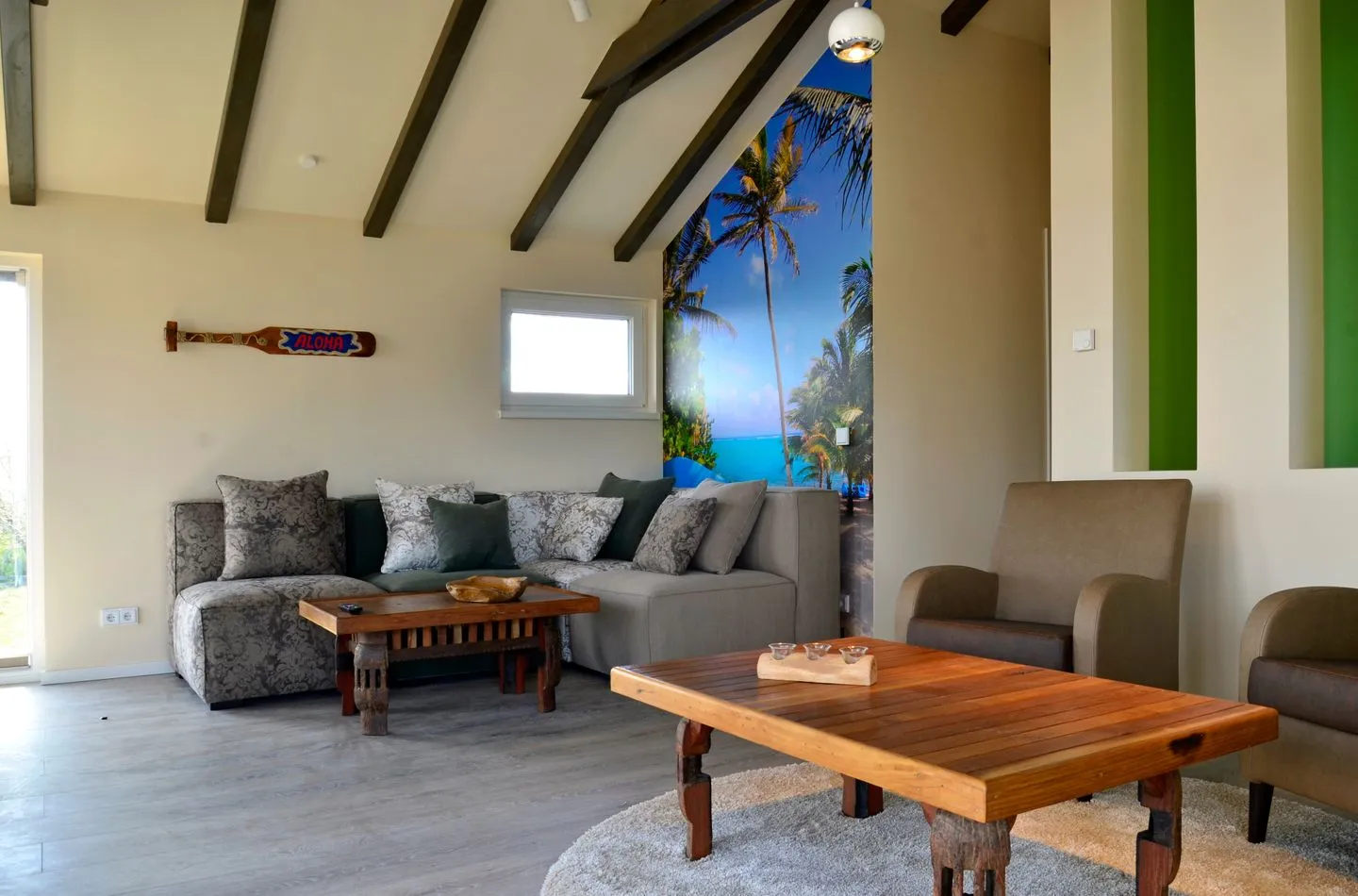Typ A Ferienhaus - Kailua Pelzerhaken - Wohnzimmer