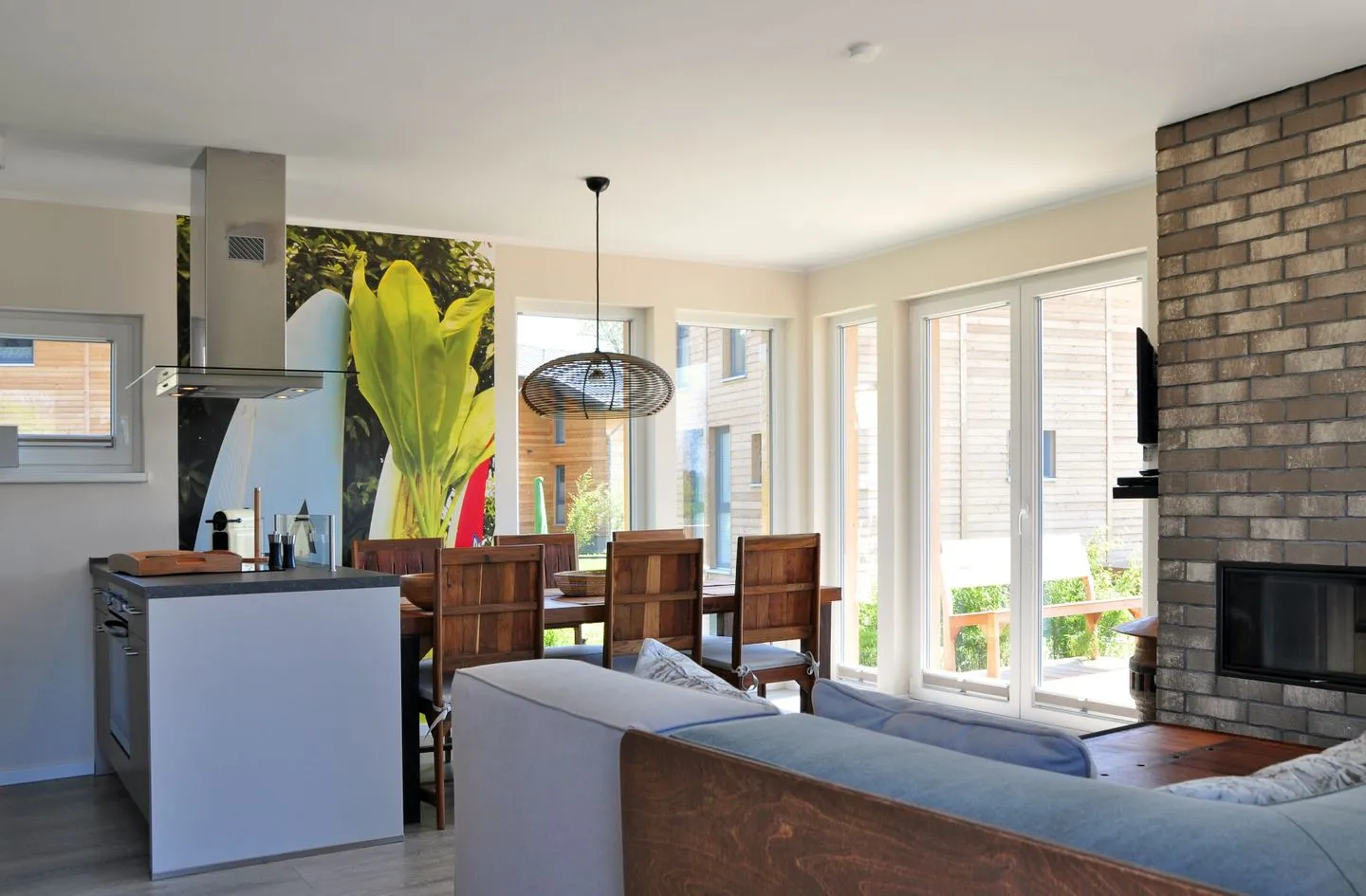 Typ B2 Ferienhaus - Kihei Pelzerhaken - Wohnzimmer