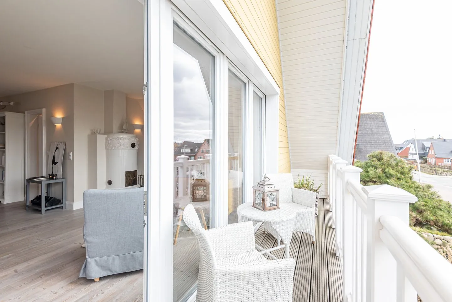 Sommerhaus Malmö App. 2 Wenningstedt - Balkon