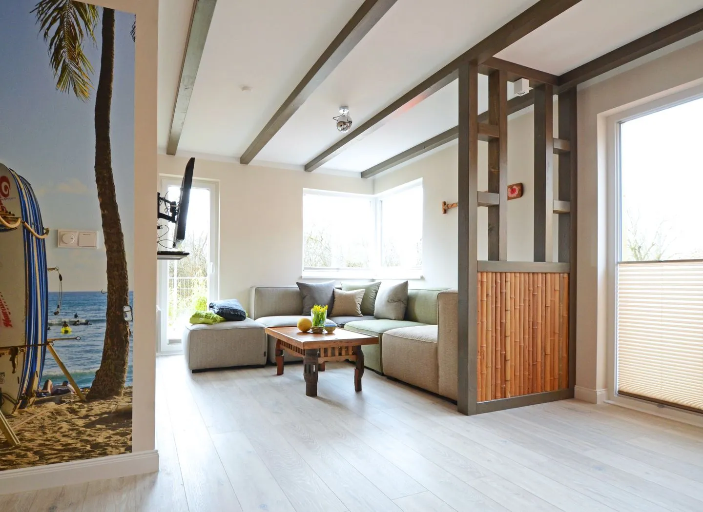 Typ C2 Lodge - Spreckelsville Pelzerhaken - Wohnzimmer