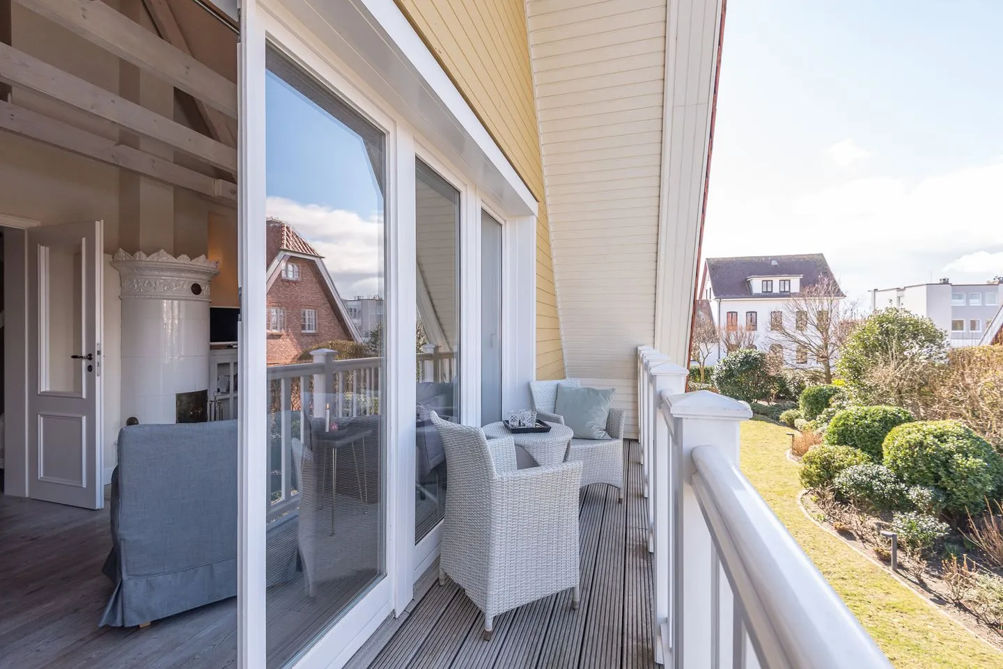 Sommerhaus Malmö App. 3 Wenningstedt - Balkon