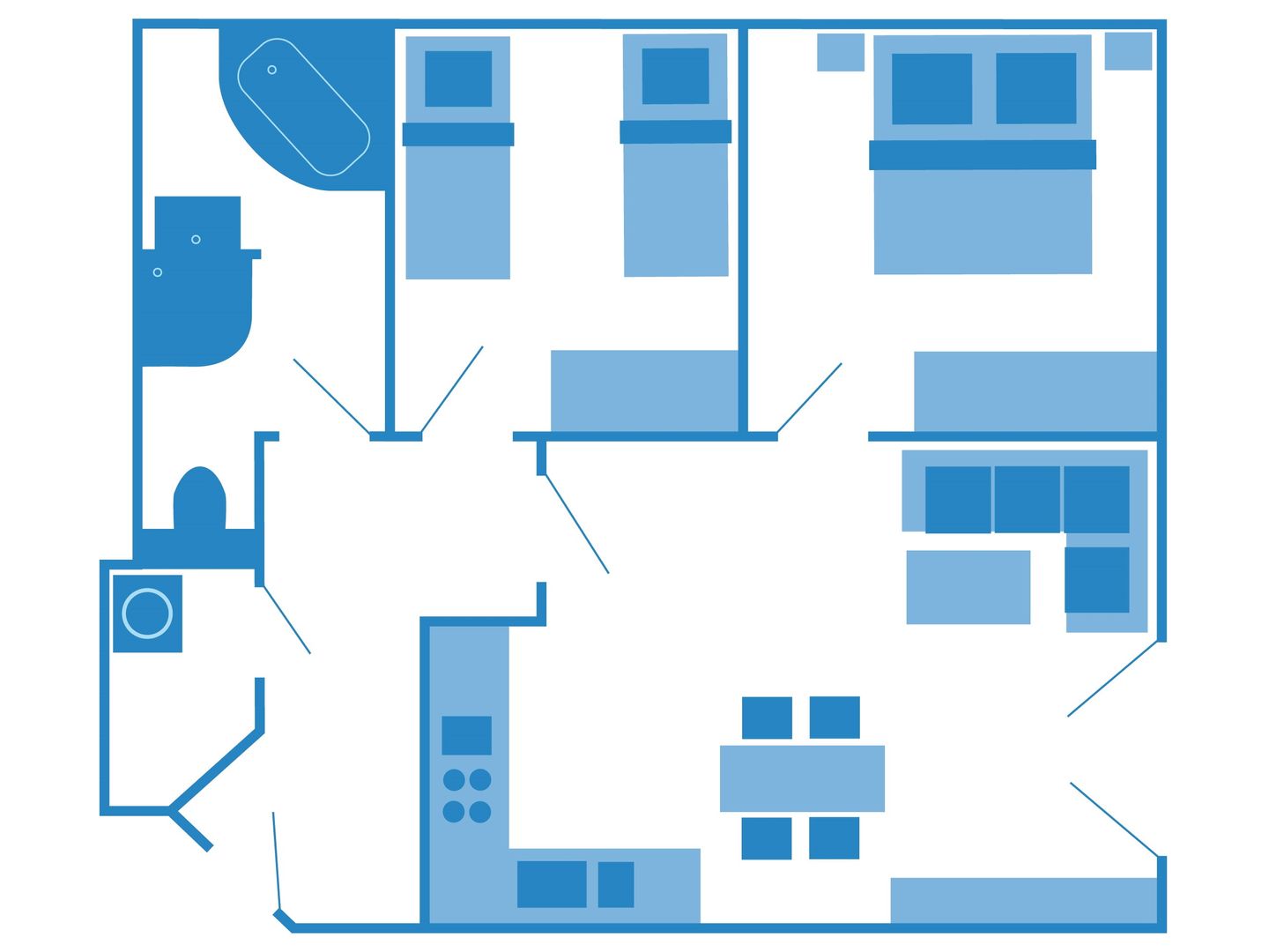  Birkmaase 10 - Wohnung 1 Ostseeheilbad Zingst - Grundriss