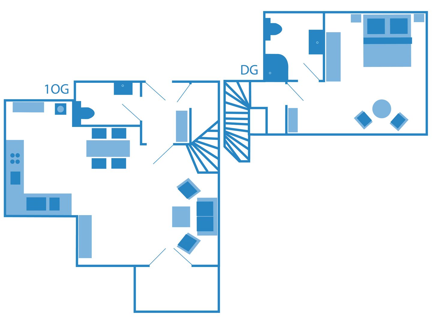 Neue Reihe Neue Reihe 28 - Wohnung Ankerplatz Ostseeheilbad Zingst - Grundriss