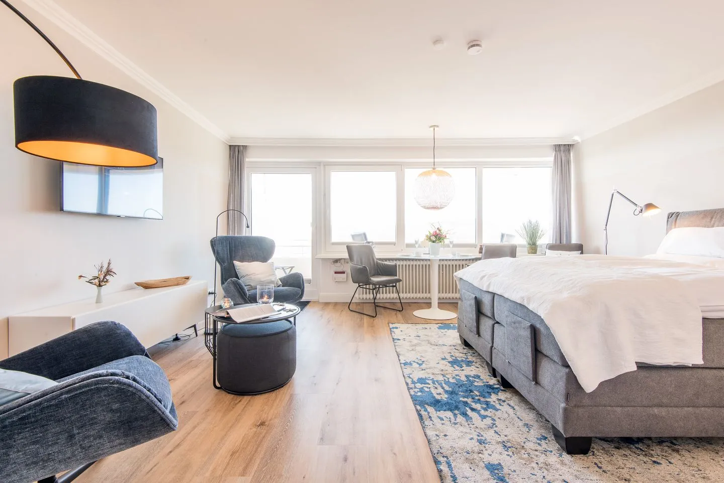 Meerblick - Logenplatz 37 Wenningstedt - Wohnzimmer