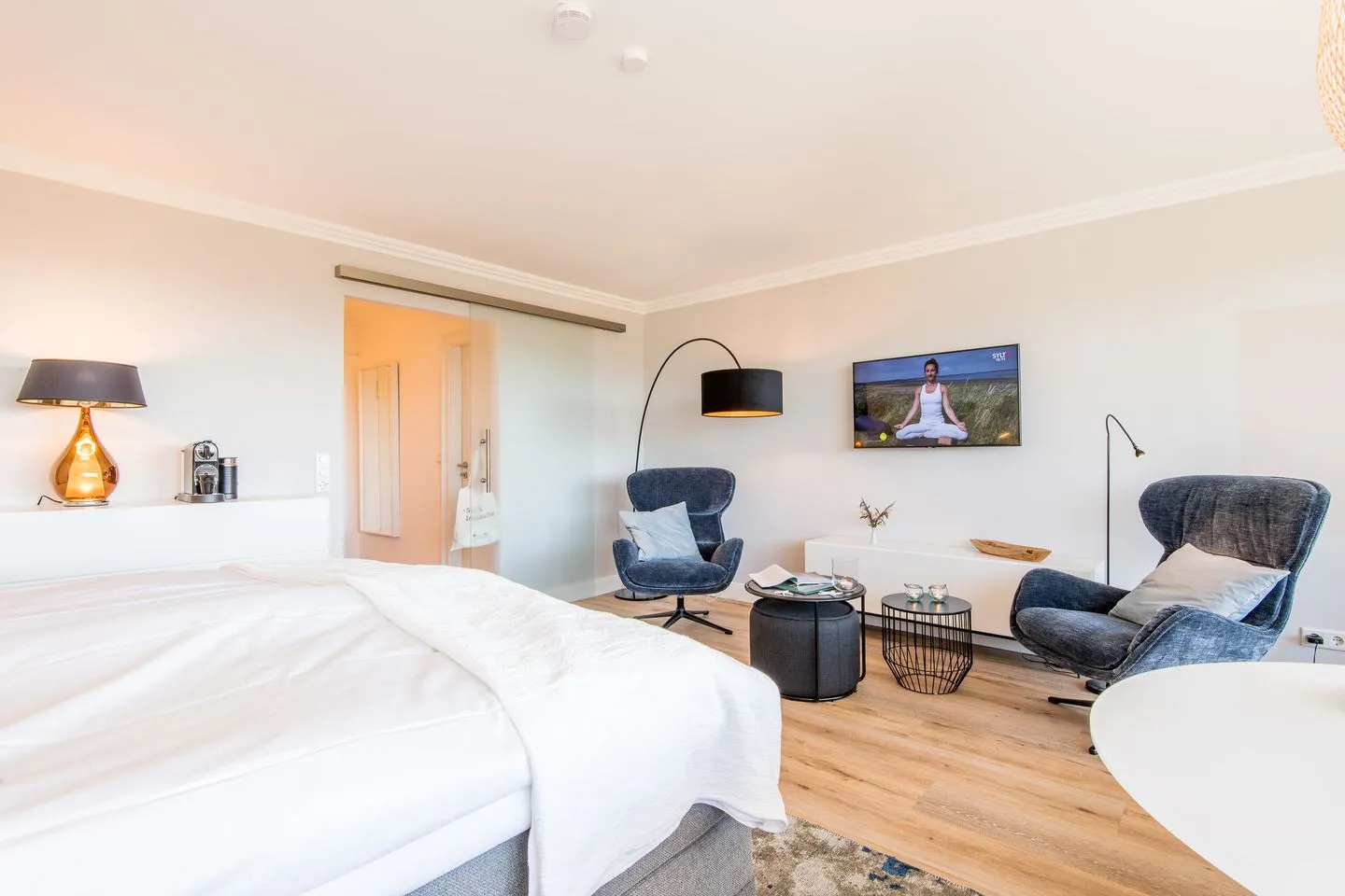Meerblick - Logenplatz 37 Wenningstedt - Wohnzimmer