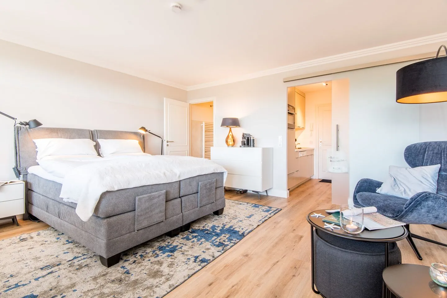 Meerblick - Logenplatz 37 Wenningstedt - Wohnzimmer