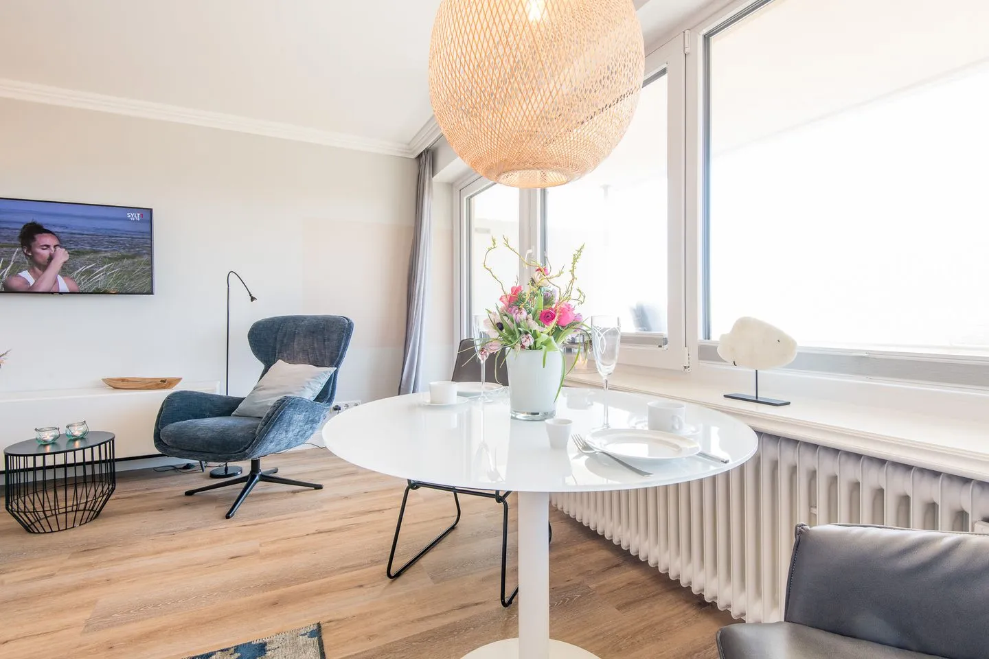 Meerblick - Logenplatz 37 Wenningstedt - Wohnzimmer