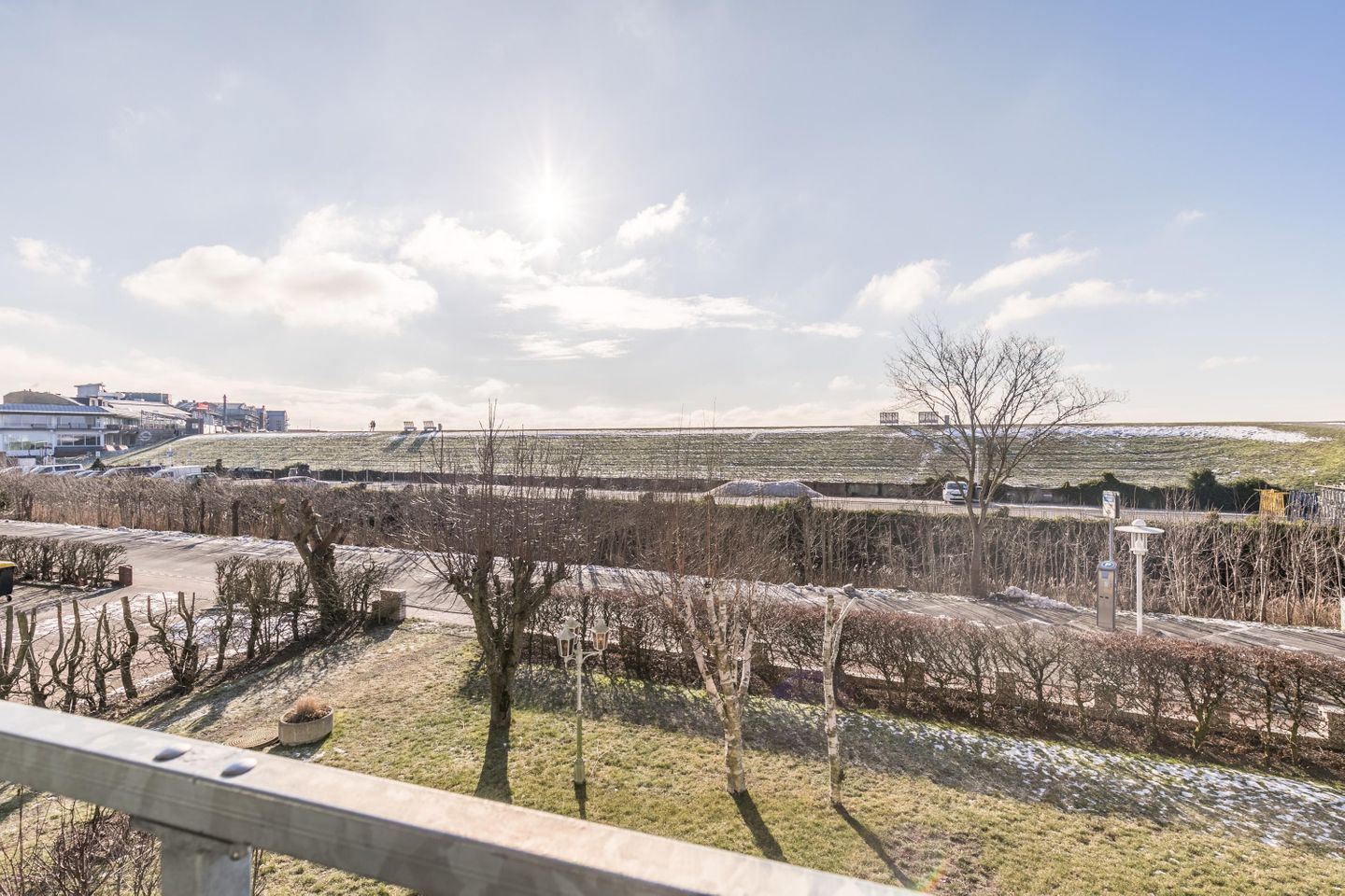 Str.Resid.-Rosengarten, Deichperle Whg. 103Blick auf den Deich