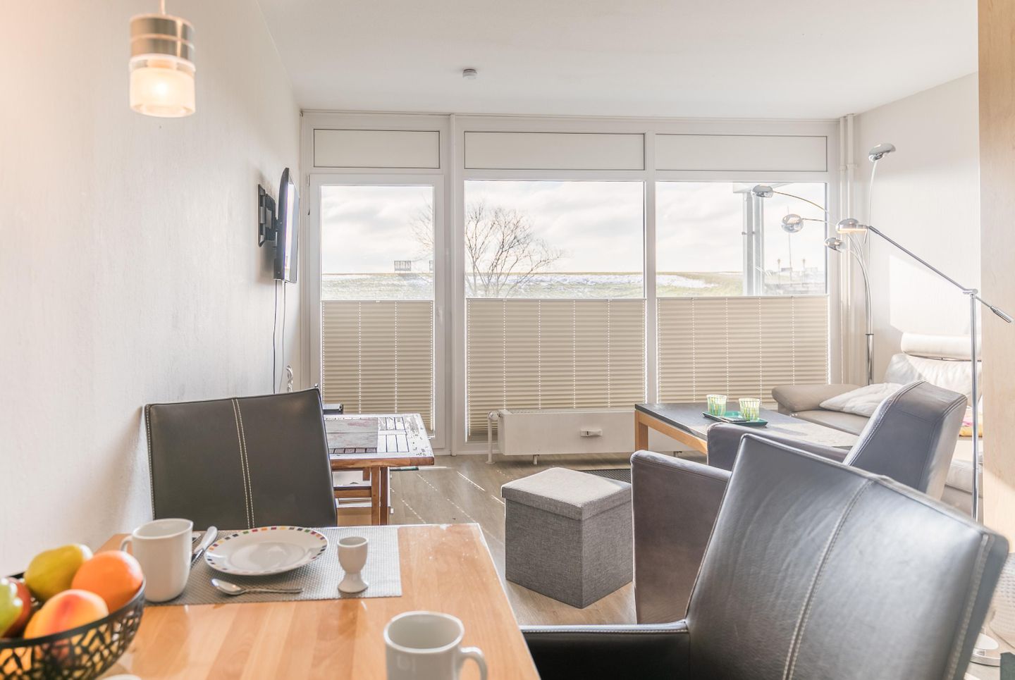 Str.Resid.-Rosengarten, Deichperle Whg. 103, Wohnzimmer