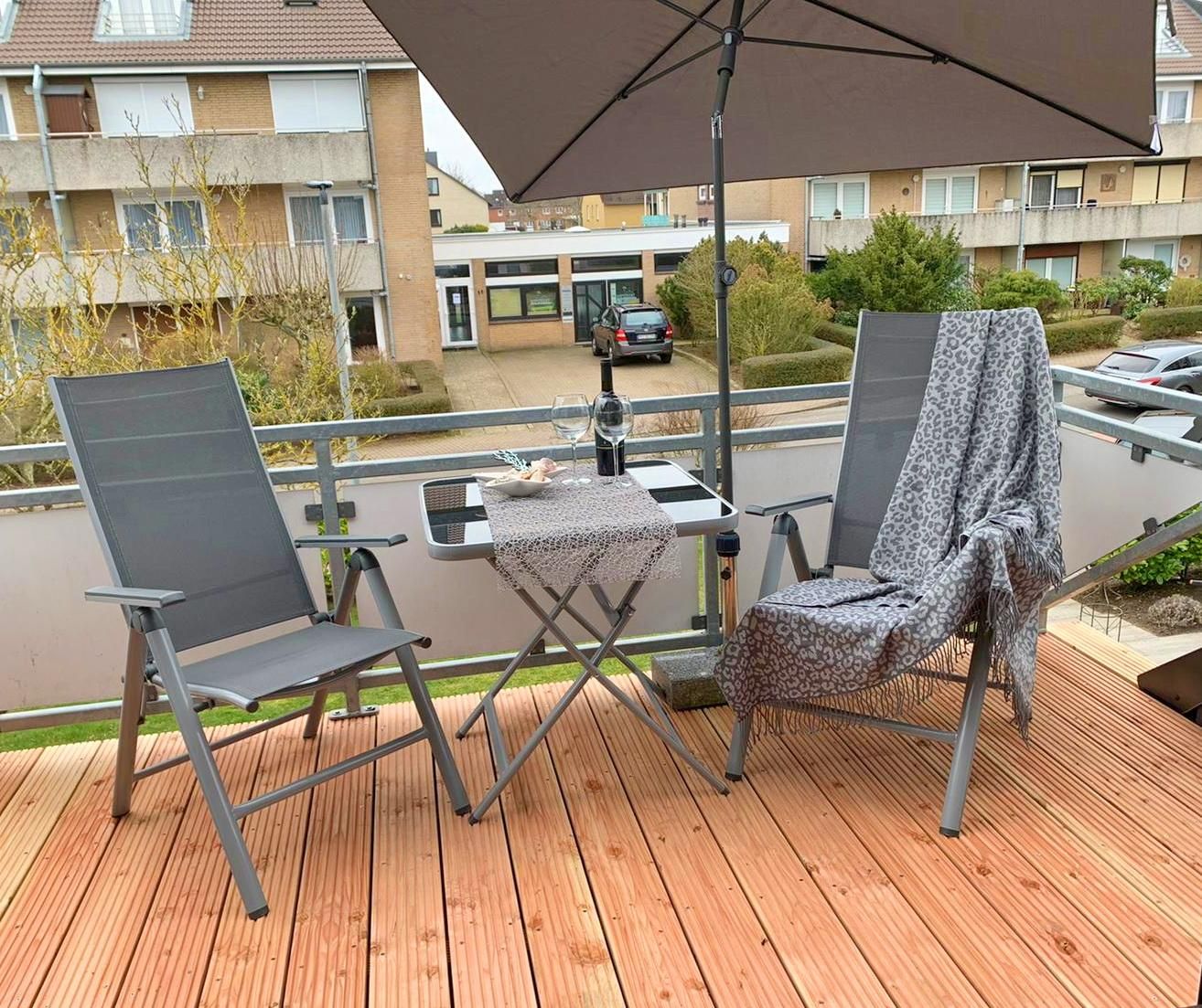Haus im Törn, Whg. 3, Balkon