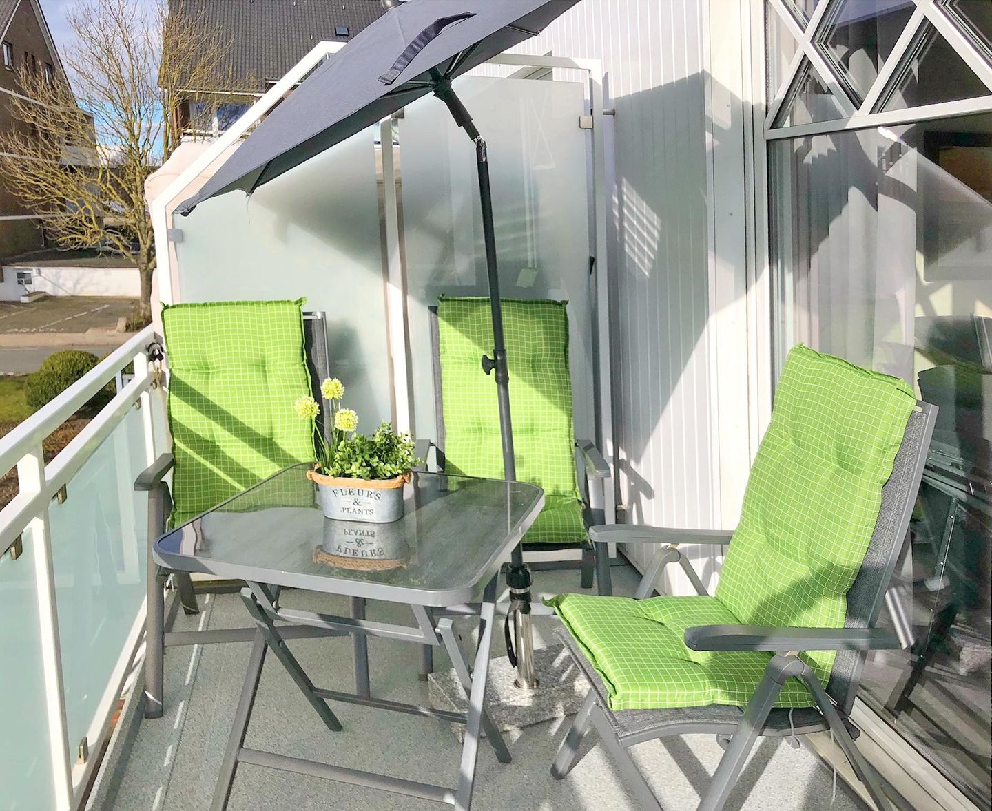 Appartementhaus Meeresbucht Whg. 7, Balkon