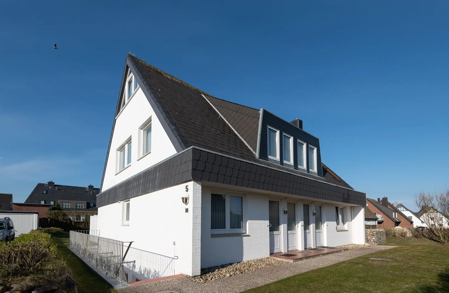 Haus Nordseegruss, App. 4 Wenningstedt - Fassade / Eingang