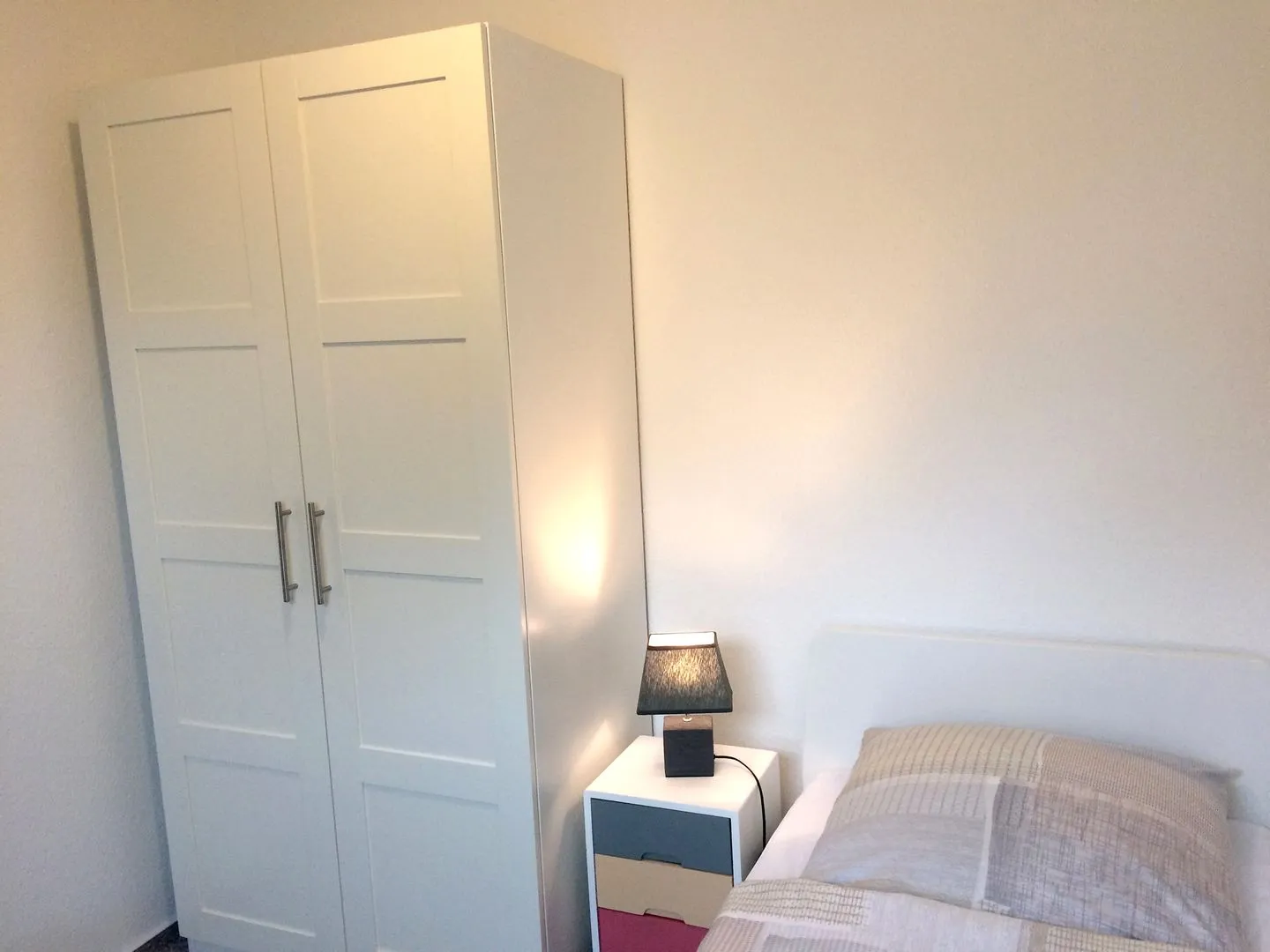 Ferienwohnung *Meeresleuchten* Wittdün auf Amrum - Schlafzimmer 2 der Ferienwohnung Meeresleuchten in Wittdün auf Amrum
