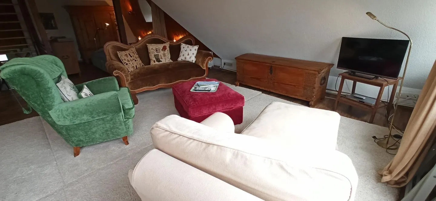 Kapitän Hansen Haus- Obergeschoss Oldsum -