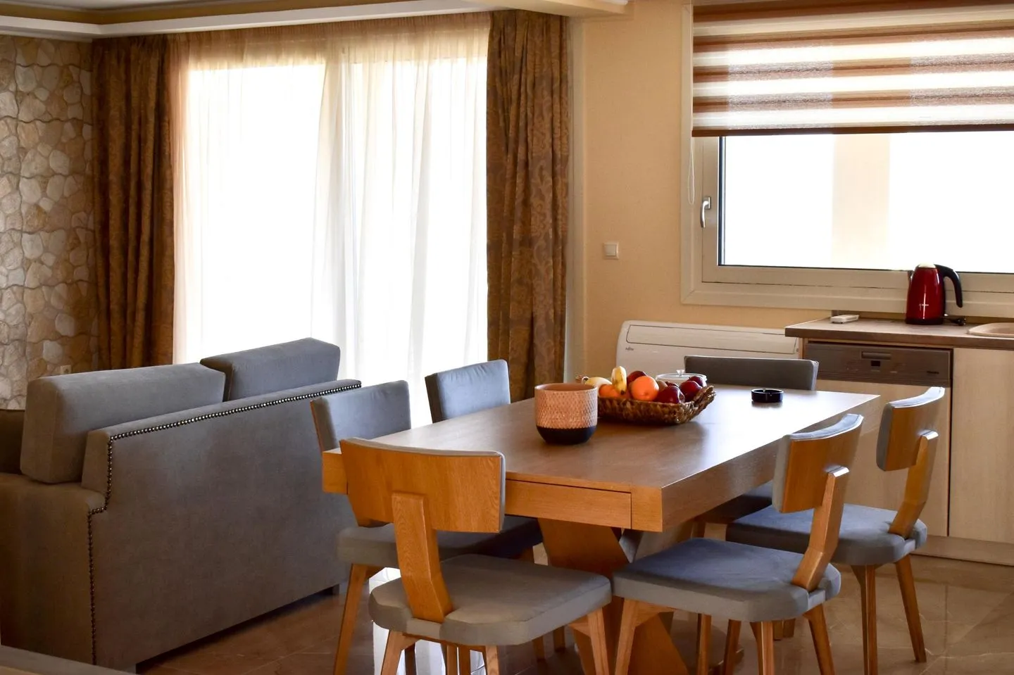  Pantokratora's Aghios Mattaios - Wohnzimmer