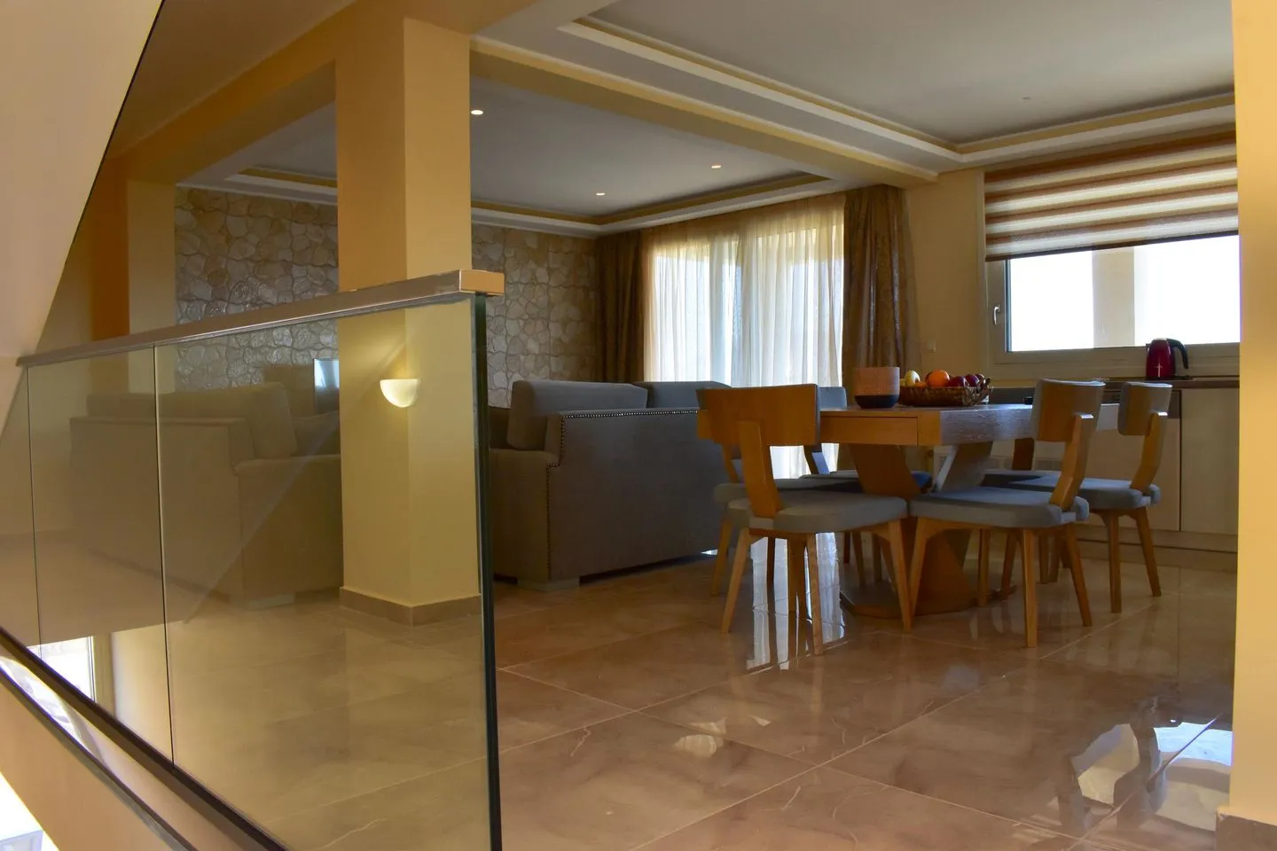  Pantokratora's Aghios Mattaios - Wohnzimmer