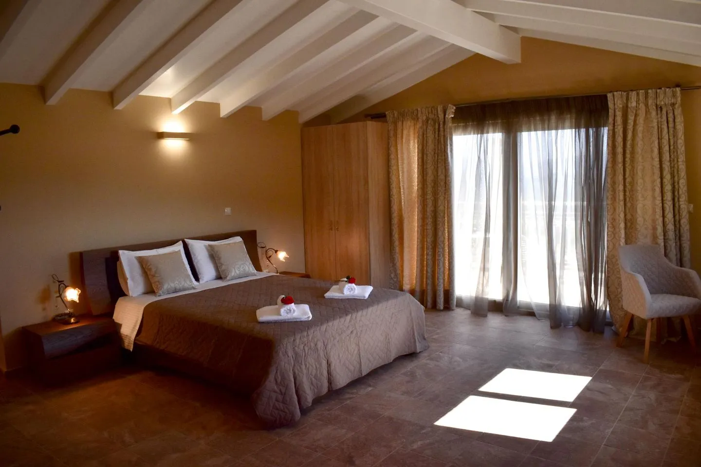  Pantokratora's Aghios Mattaios - Schlafzimmer