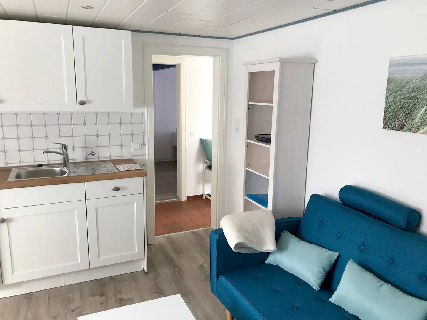 Haus Frisia Ferienwohnung Frisia 3 Norddorf auf Amrum - Wohnzimmer in der Ferienwohnung Frisia 3 in Norddorf auf Amrum