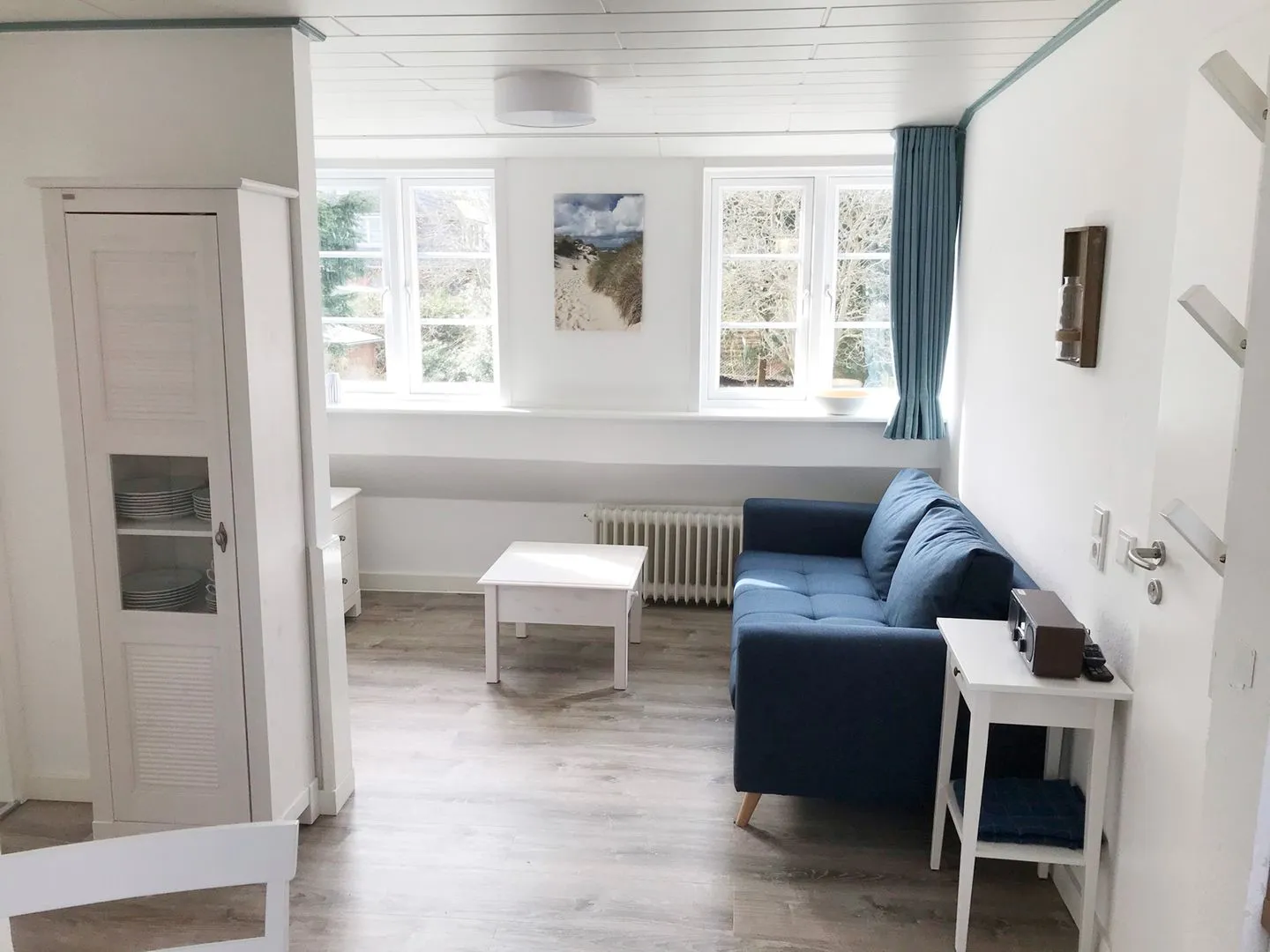 Haus Frisia Ferienwohnung Frisia 4 Norddorf auf Amrum - Wohnzimmer in der Ferienwohnung Frisia 4 in Norddorf auf Amrum